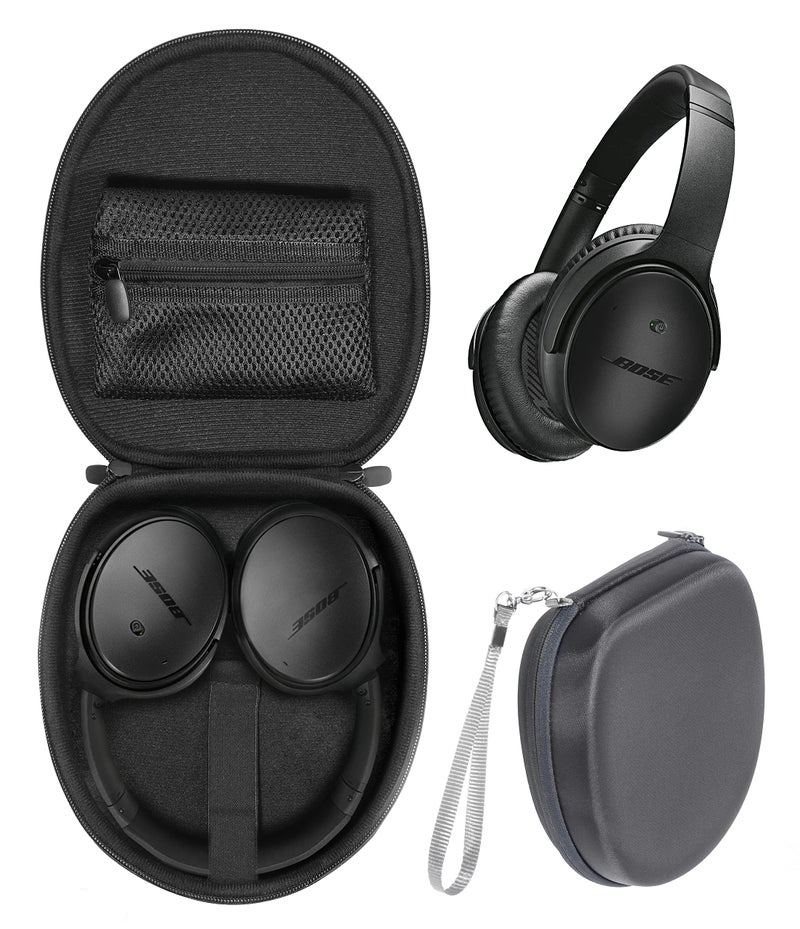 CaseSack Headphone Case for Bose QuietComfort QC45, QC35II, QC35, QC25, QC15, QC3, QC2, Around-Ear AE2w, AE2i, AE2, TP-1, SoundLink On-Ear, OE, OE2, OE2i - Image 1